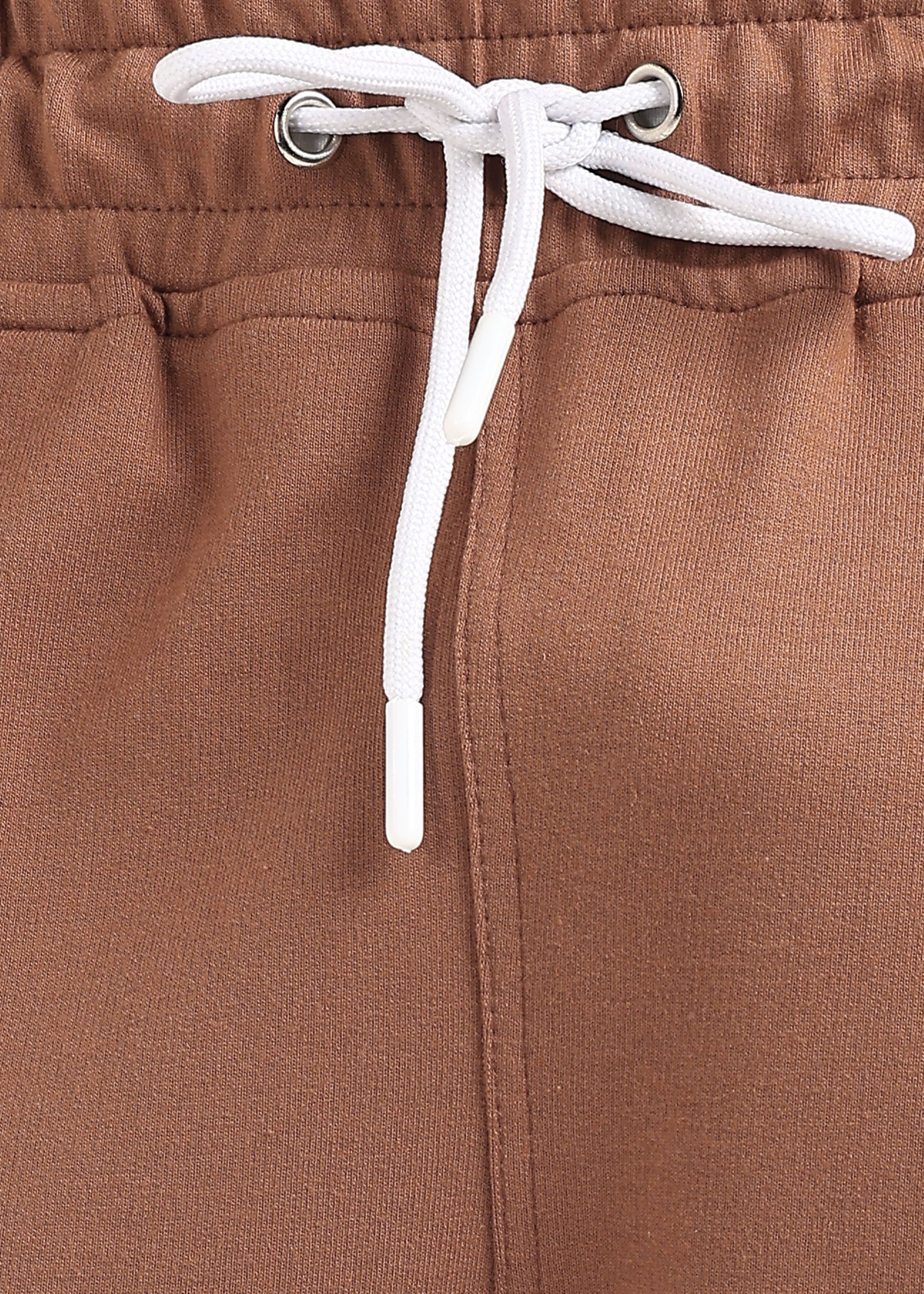 VECTOR STRIPE JOGGERS (BROWN-WHITE)