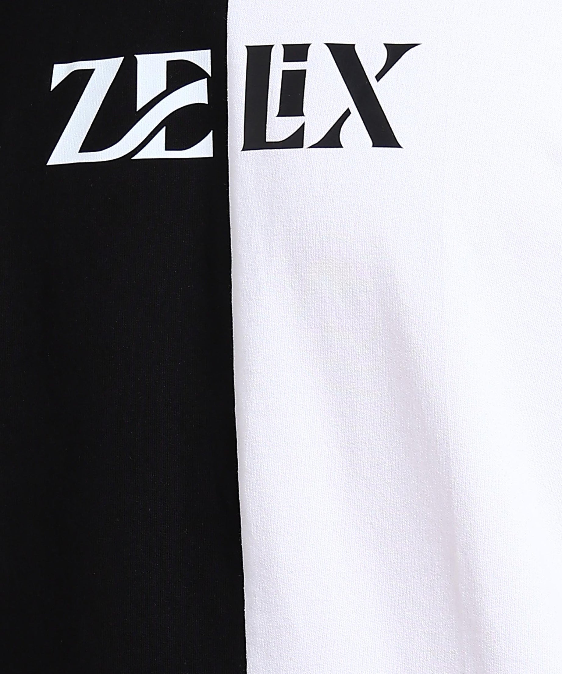 Heavy cotton casual oversized tee black-white design