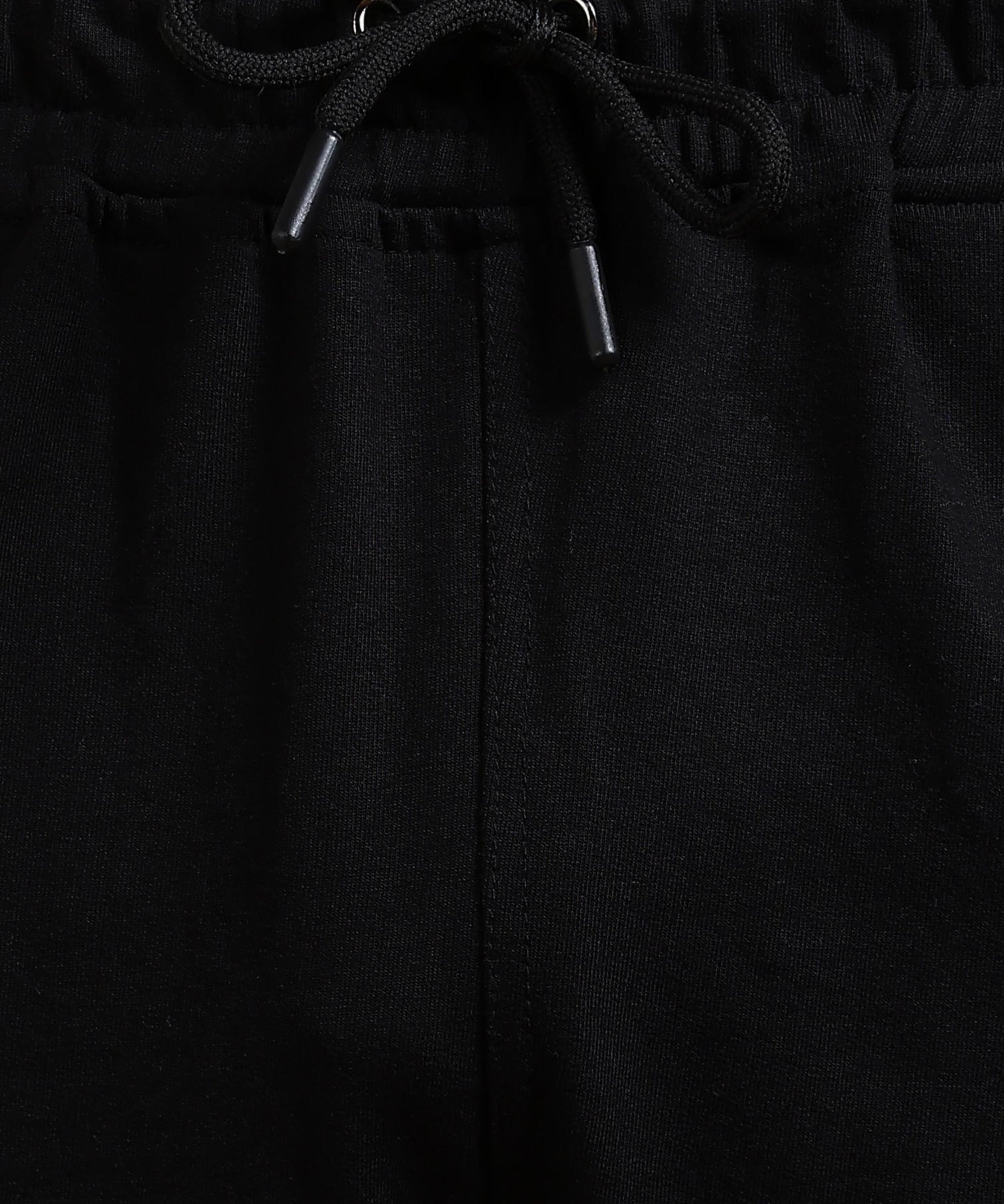 Unisex breathable black jogger trousers