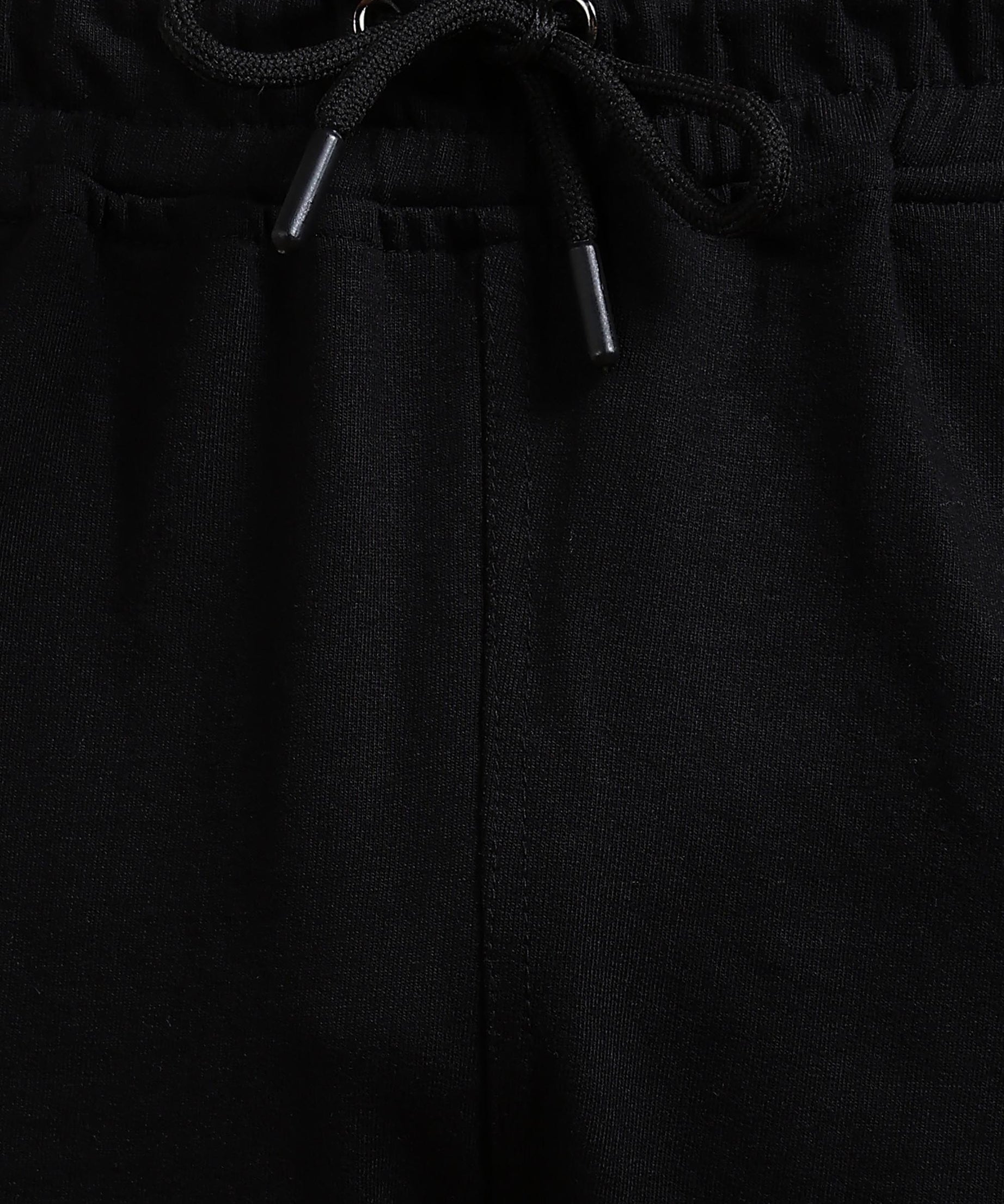 Unisex breathable black jogger trousers