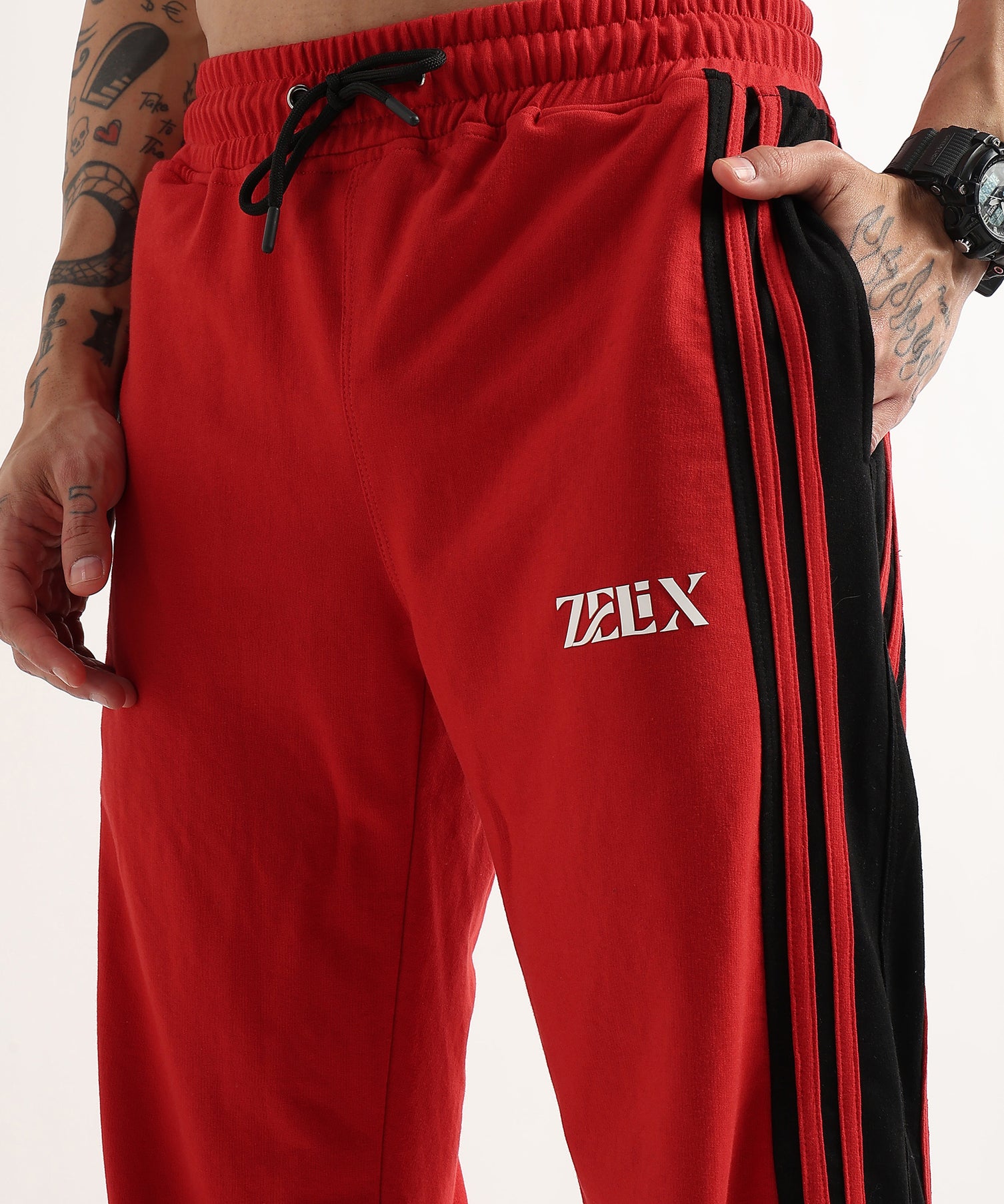 Redline Curve Jogger Red Black