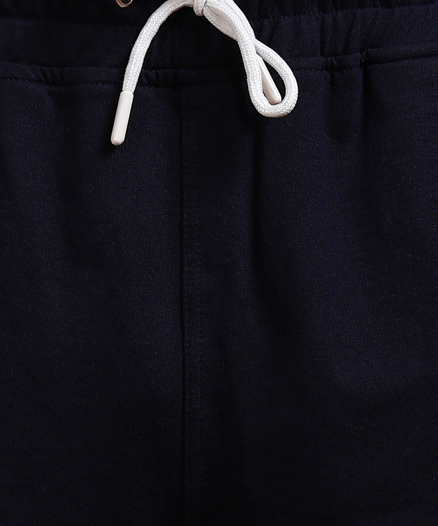 Minimal everyday jogger pants in navy blue