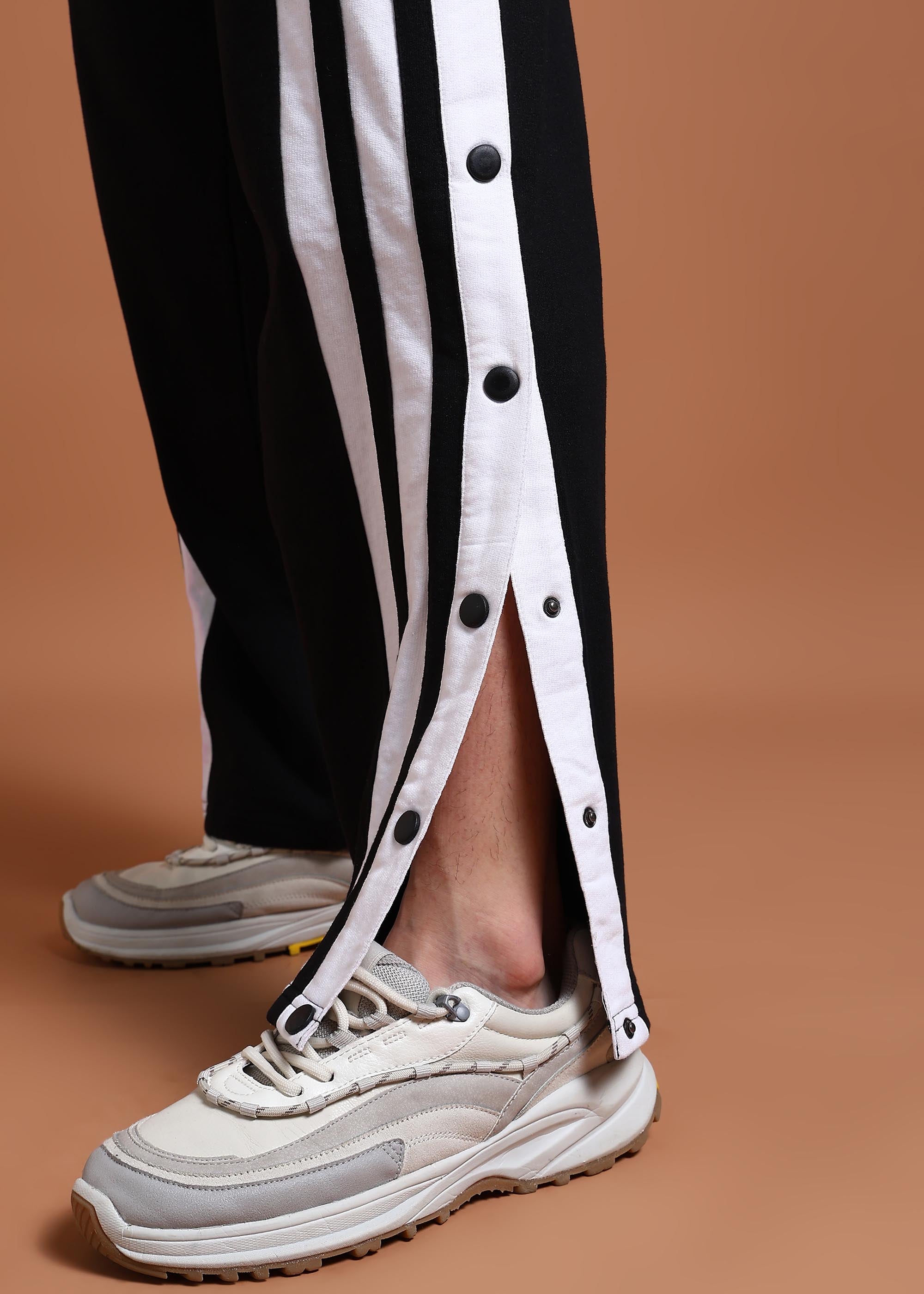 Comfortable everyday black jogger trousers