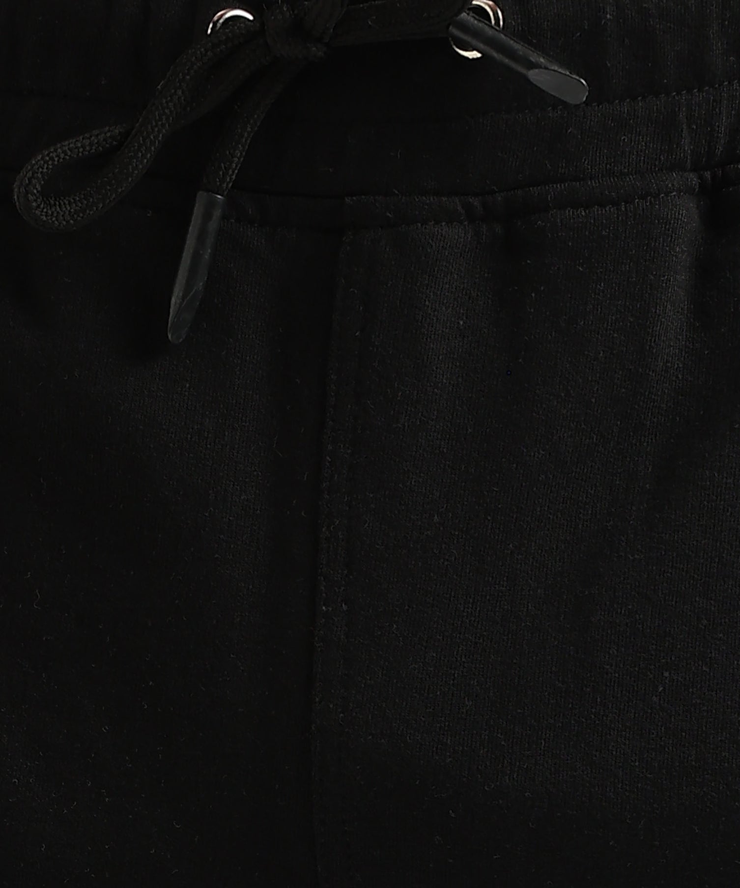 Cotton blend breathable side slit jogger pants