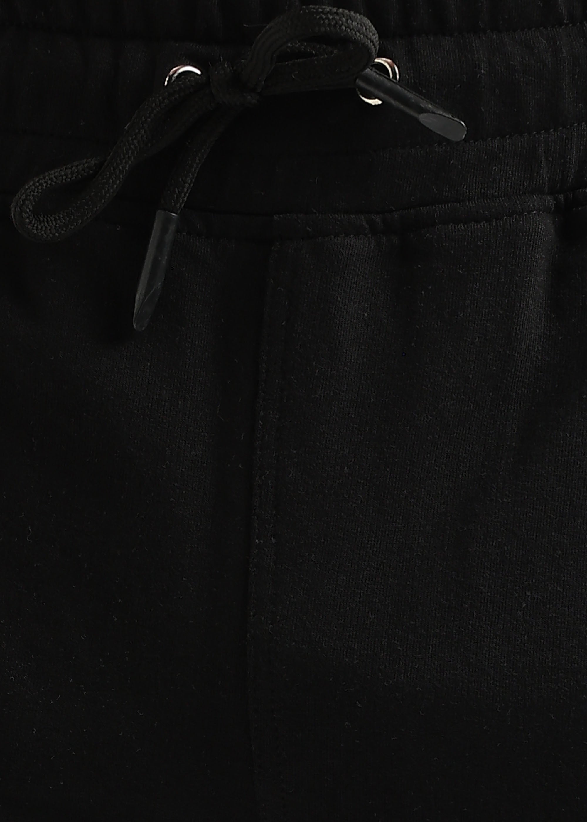 Cotton blend breathable side slit jogger pants