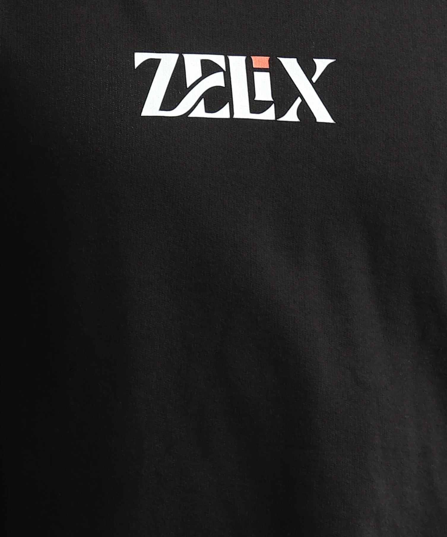 Trendy oversized black t-shirt with bold lettering