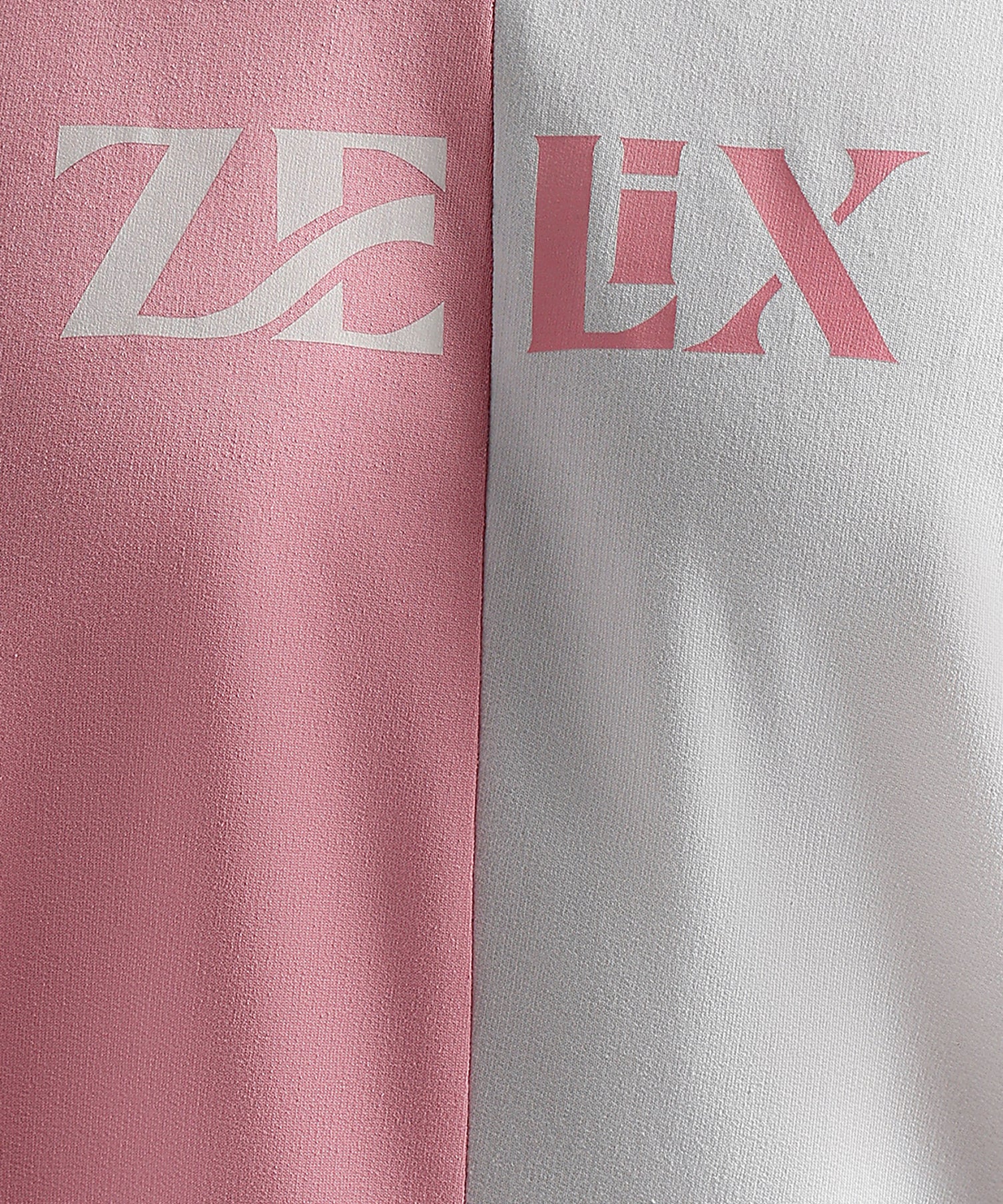 Pink and white GOAT oversized unisex t-shirt