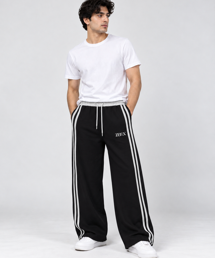 Twin Line Jogger Black