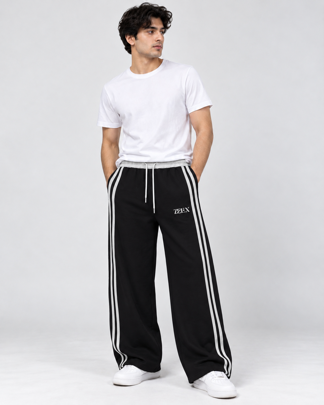 Twin Line Jogger Black