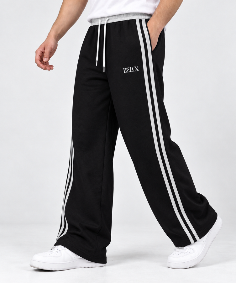 Twin Line Jogger Black
