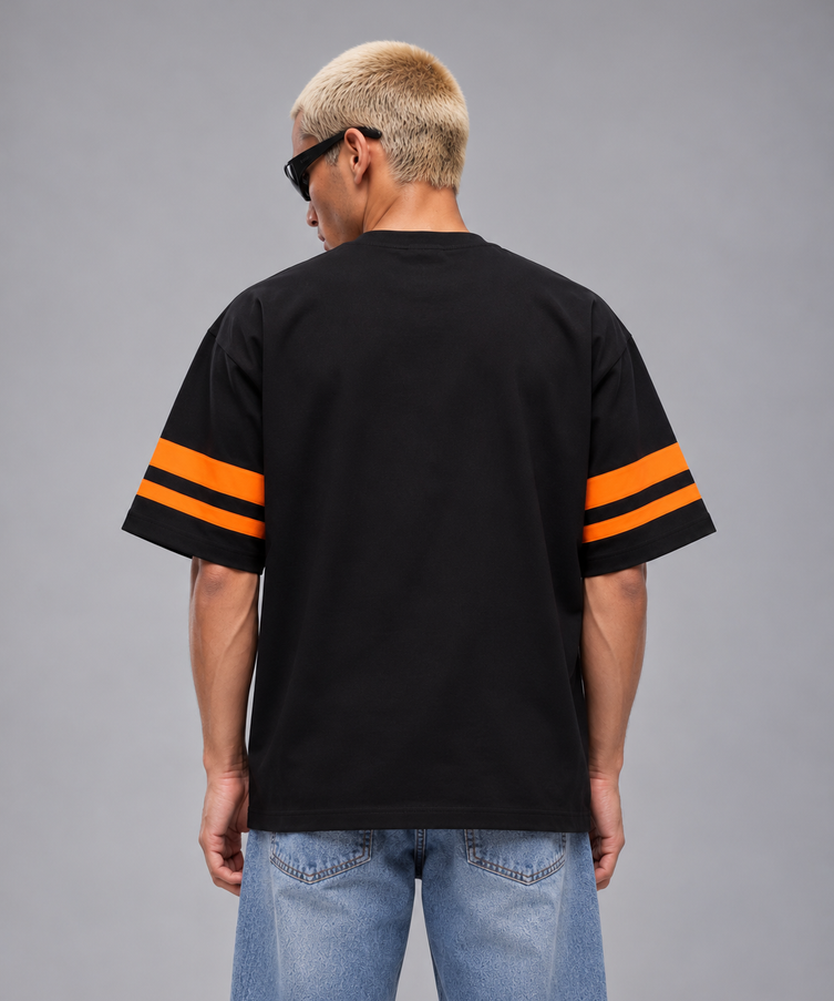 Prism Orange Over-Sized T-Shirt