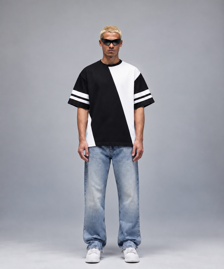 Prism White Over-Sized T-Shirt