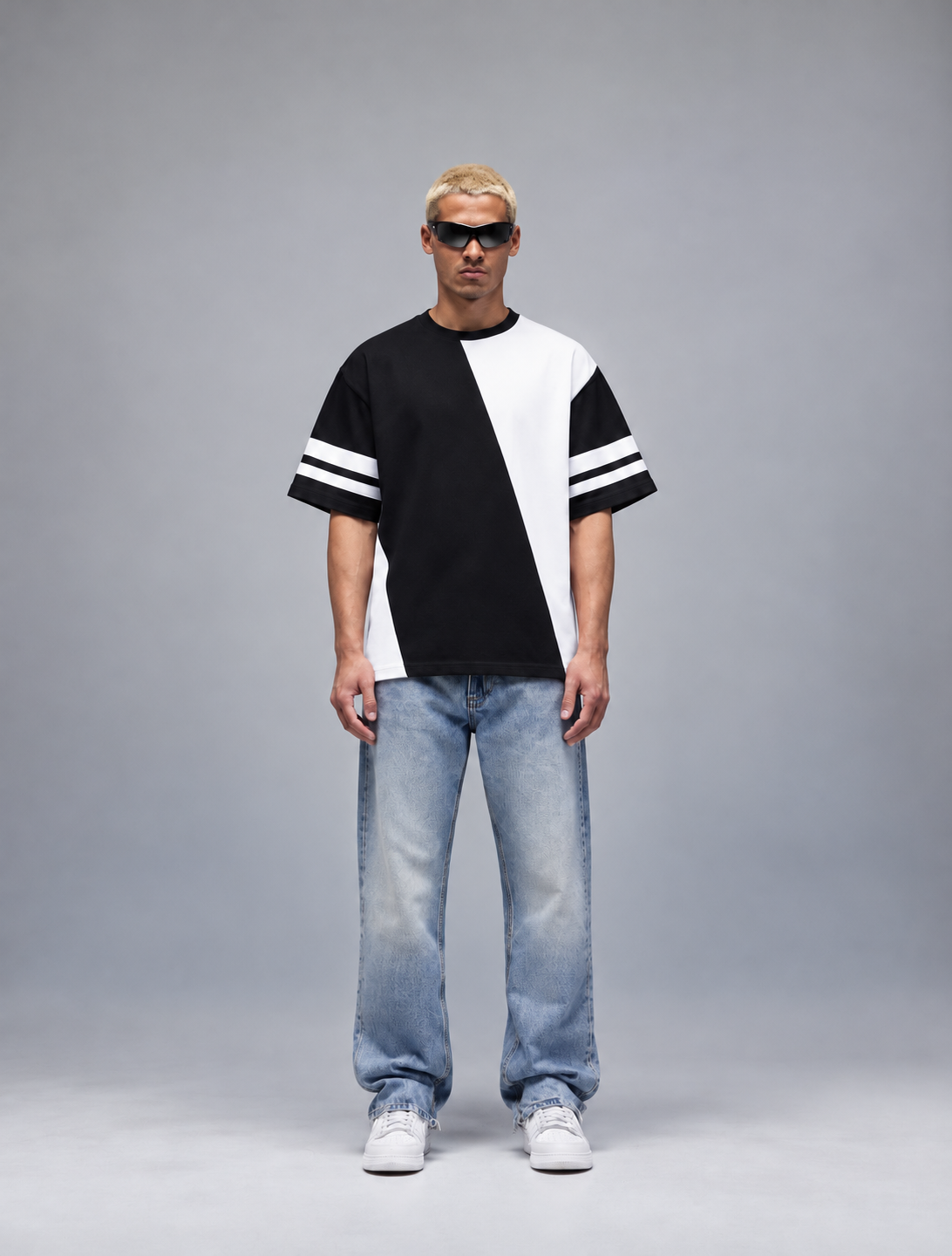 Prism White Over-Sized T-Shirt