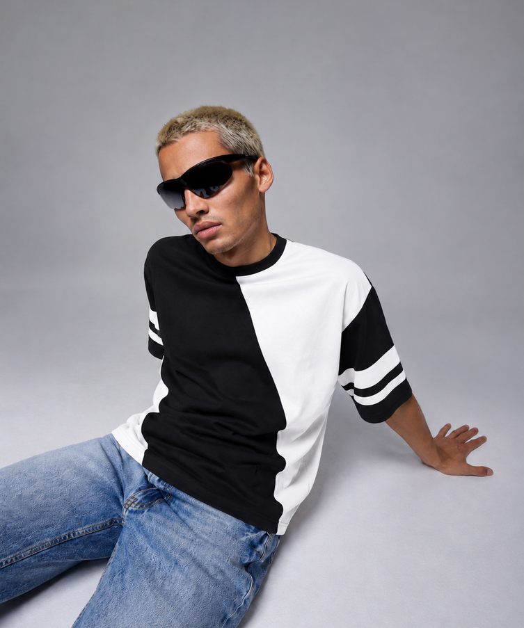 Prism White Over-Sized T-Shirt