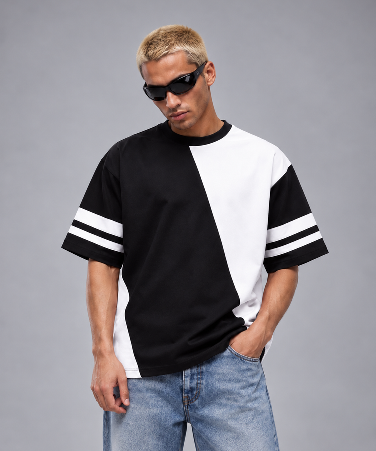 Prism White Over-Sized T-Shirt