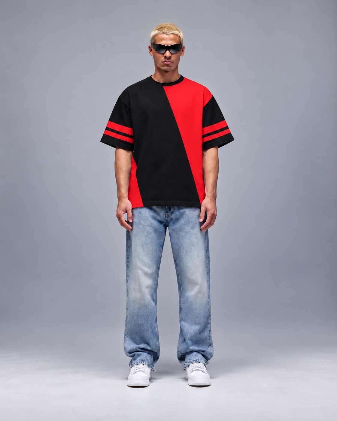 Prism Red Over-Sized T-Shirt
