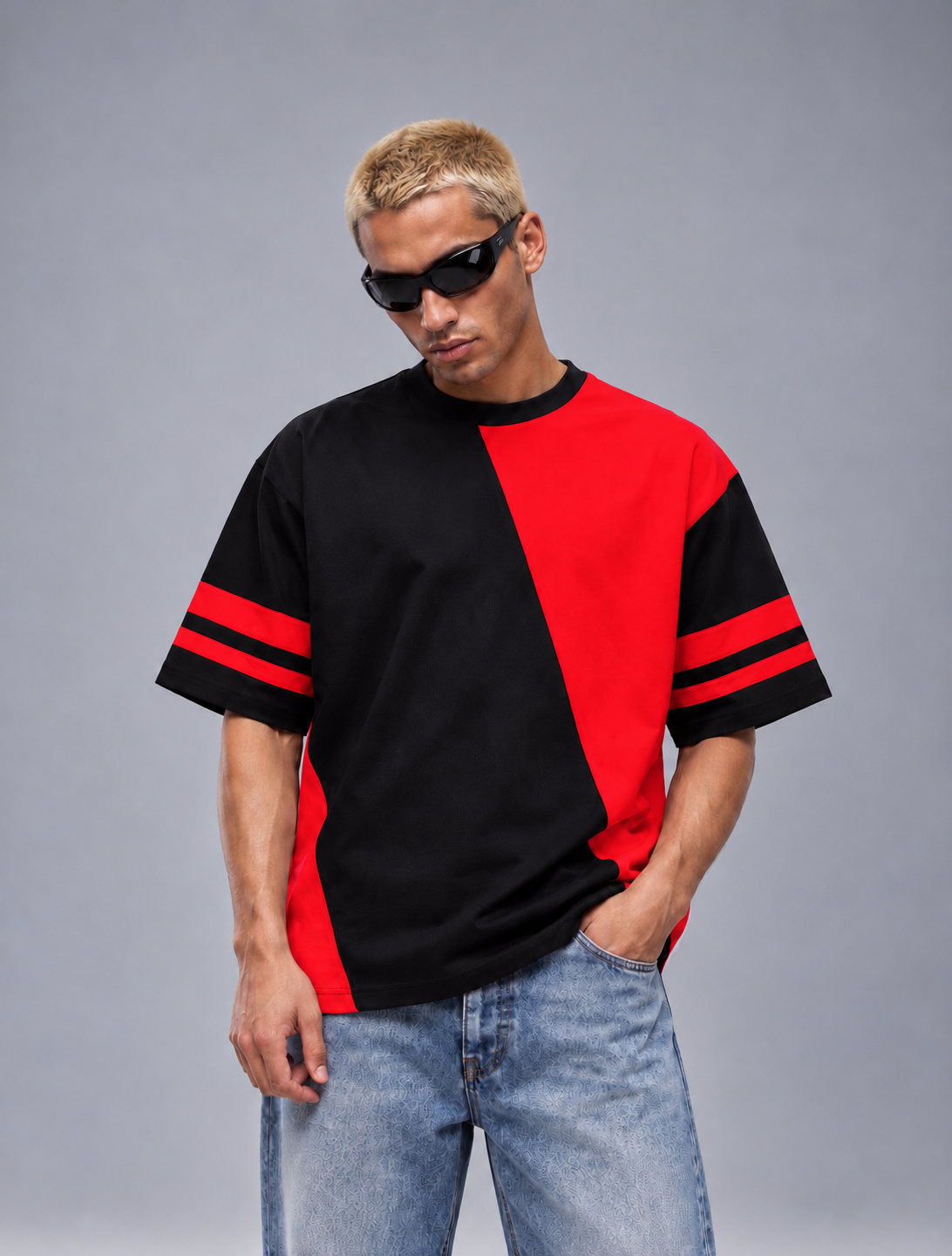 Prism Red Over-Sized T-Shirt