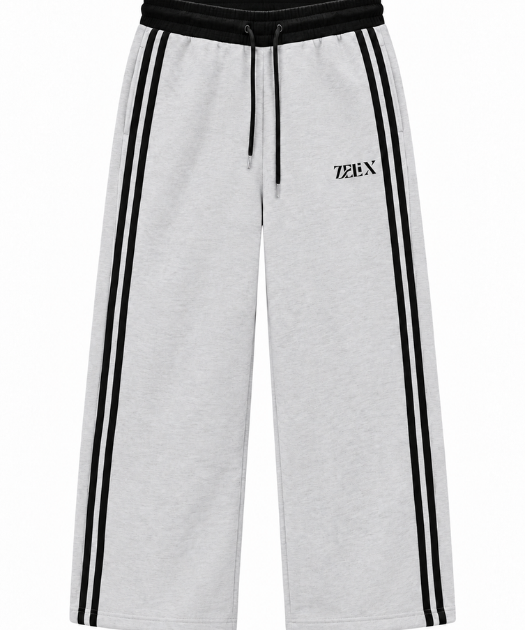 Twin Line Jogger Melange Grey