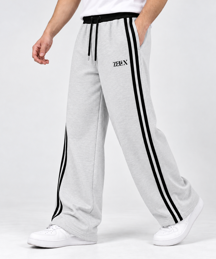 Twin Line Jogger Melange Grey